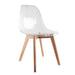 CLEAR SCANDINAVIAN CHAIR