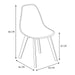 CLEAR SCANDINAVIAN CHAIR