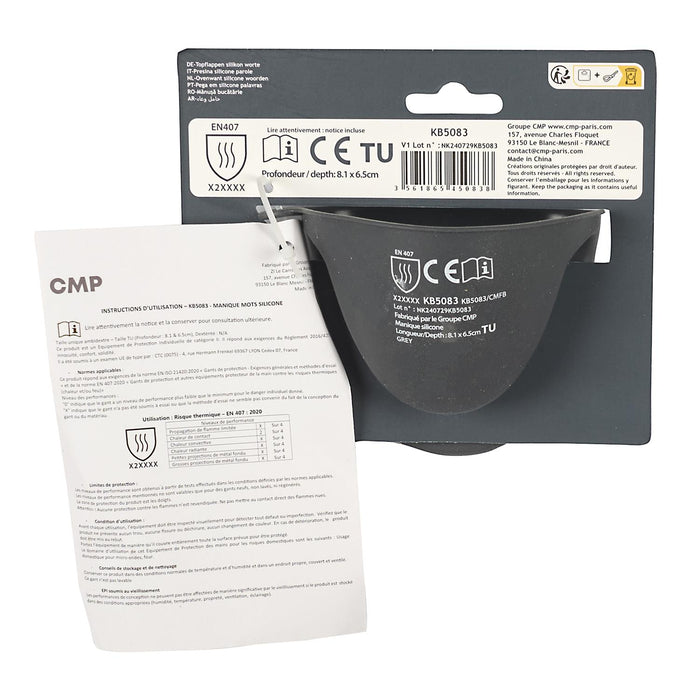 1 piece - SILICONE POTHOLDER - for color option contact us on 03 46 45 47