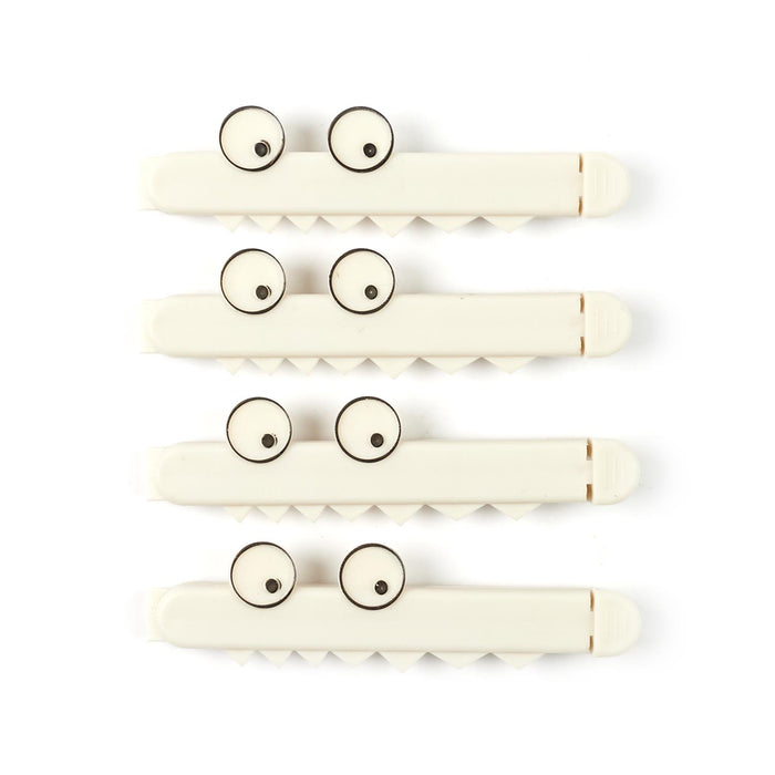 1 set - CROCODILE BAG CLIPS X4 - for color option contact us on 03 46 45 47
