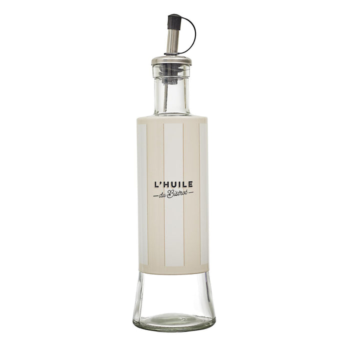 OIL AND VINEGAR GLASS AND STEEL 6.7X24.8CM