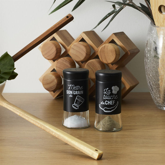 SALT AND PEPPER SHAKER 5.5X10.5CM