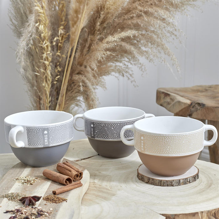 1 piece - SOUP BOWL WITH 50CL HANDLES - for color option contact us on 03 46 45 47