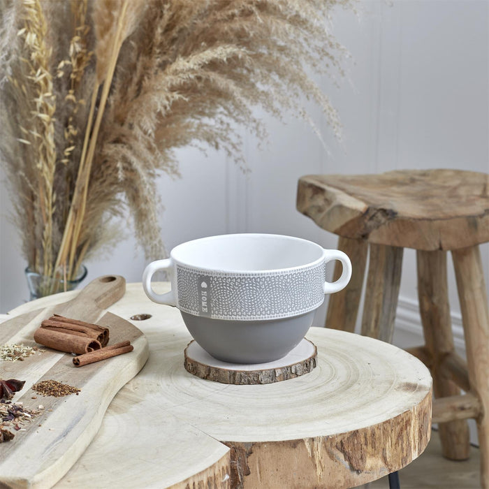 1 piece - SOUP BOWL WITH 50CL HANDLES - for color option contact us on 03 46 45 47