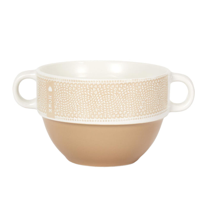 1 piece - SOUP BOWL WITH 50CL HANDLES - for color option contact us on 03 46 45 47