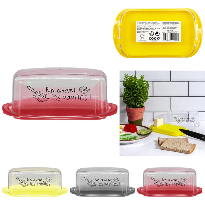 1 piece - BUTTER DISH - for color option contact us on 03 46 45 47