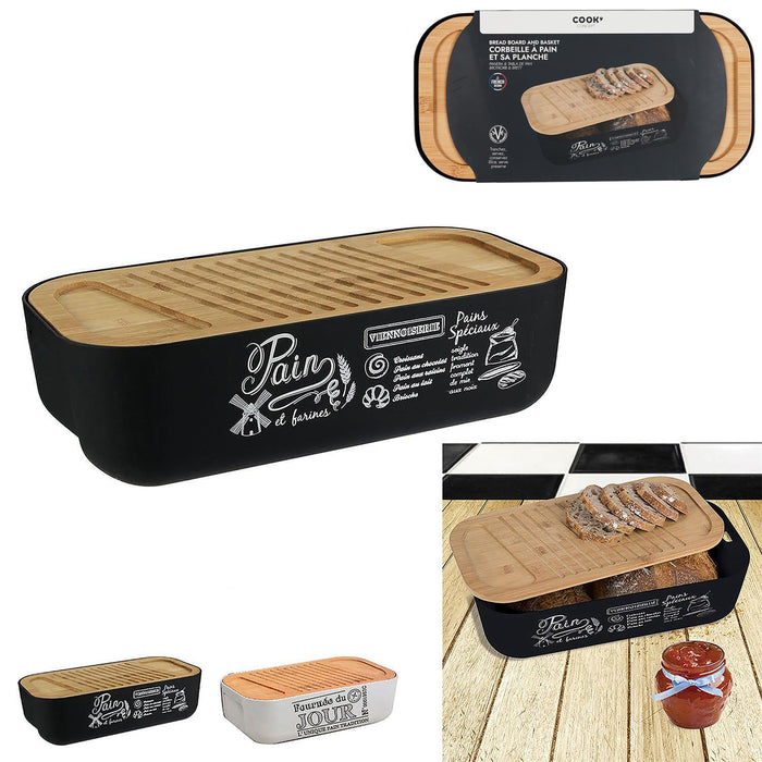 1 piece - BREAD BOX BAMBOO - for color option contact us on 03 46 45 47
