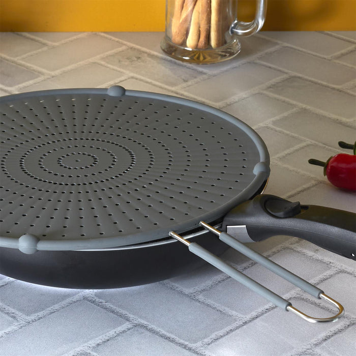 1 piece - SPLATTER GUARD  SILICONE 32CM - for color option contact us on 03 46 45 47