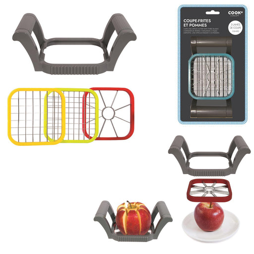 3BLADE APPLE AND CHIP CUTTER