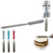 1 piece - FLAT SPATULA FOR GENOISE GLAZING 3 COLOURS - for color option contact us on 03 46 45 47