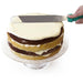 1 piece - FLAT SPATULA FOR GENOISE GLAZING 3 COLOURS - for color option contact us on 03 46 45 47