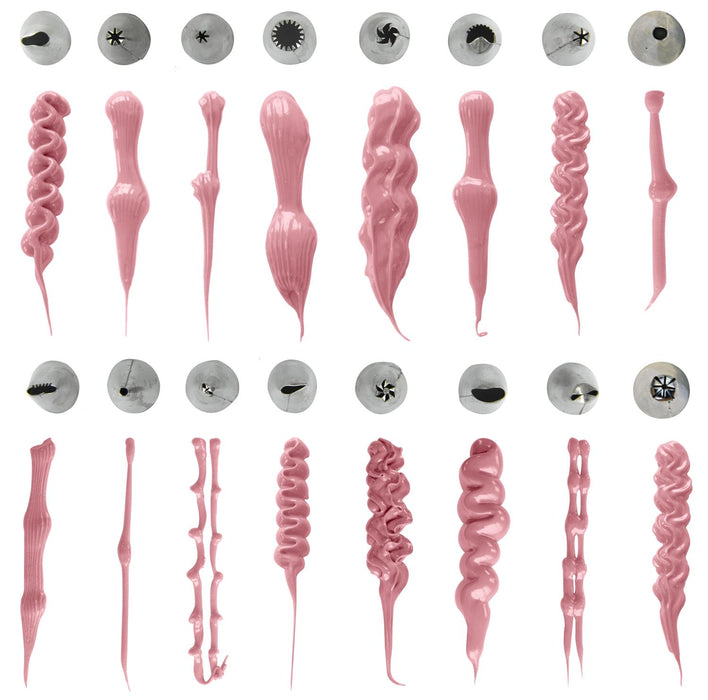 BOX OF PIPING NOZZLES X16
