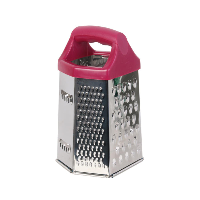 1 piece - 6 SIDED STAINLESS STEEL GRATER - for color option contact us on 03 46 45 47