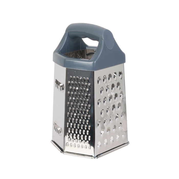 1 piece - 6 SIDED STAINLESS STEEL GRATER - for color option contact us on 03 46 45 47