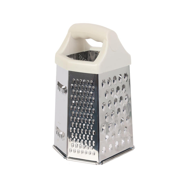 1 piece - 6 SIDED STAINLESS STEEL GRATER - for color option contact us on 03 46 45 47