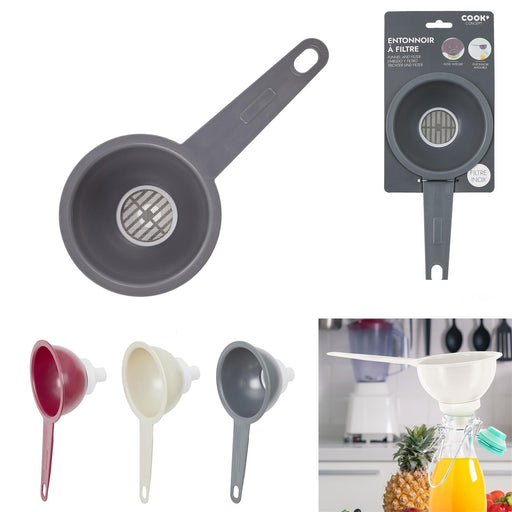 1 piece - FUNNEL AND FILTER - for color option contact us on 03 46 45 47