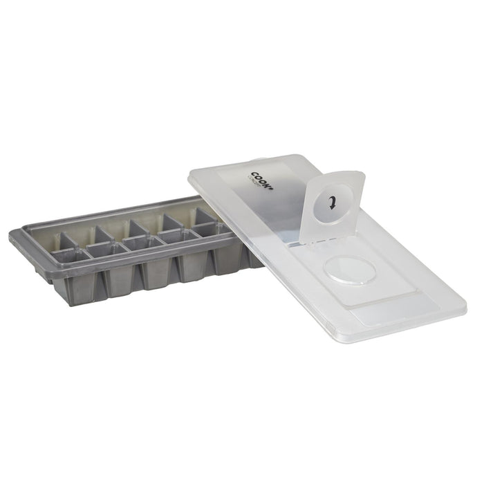 1 piece - ICE CUBE TRAY WITH FILLER LID X16 - for color option contact us on 03 46 45 47
