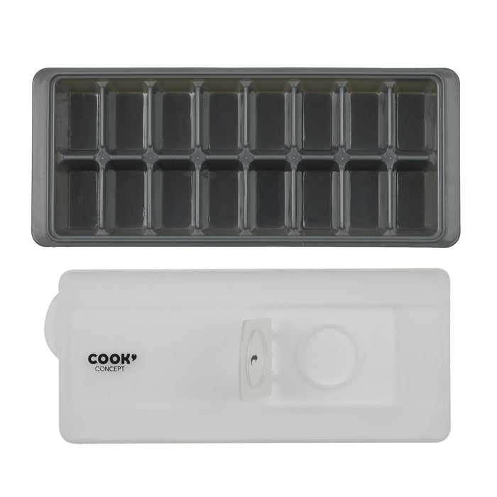 1 piece - ICE CUBE TRAY WITH FILLER LID X16 - for color option contact us on 03 46 45 47