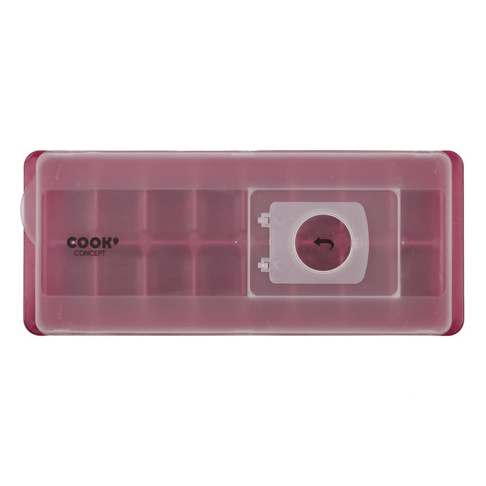 1 piece - ICE CUBE TRAY WITH FILLER LID X16 - for color option contact us on 03 46 45 47
