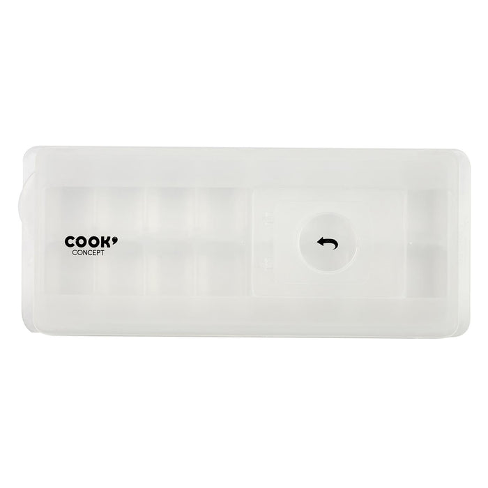 1 piece - ICE CUBE TRAY WITH FILLER LID X16 - for color option contact us on 03 46 45 47