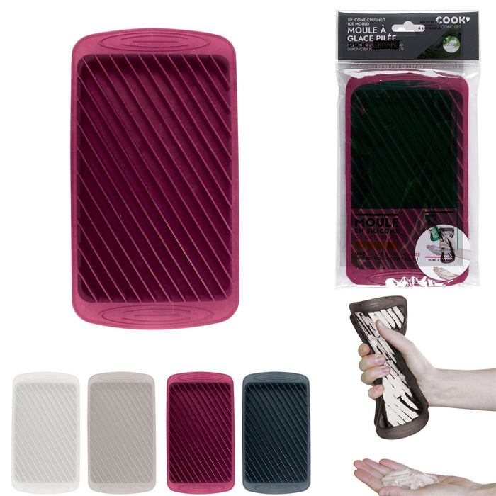1 piece - SILICONE CRUSHED ICE MOULD - for color option contact us on 03 46 45 47