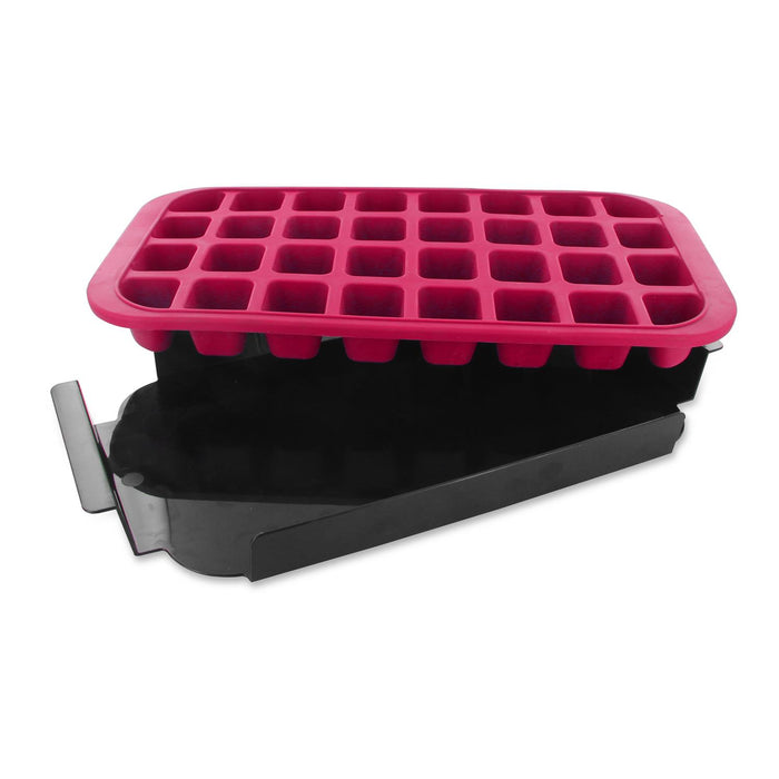 1 piece - 32 SLOT ICE CUBE TRAY + STAND - for color option contact us on 03 46 45 47