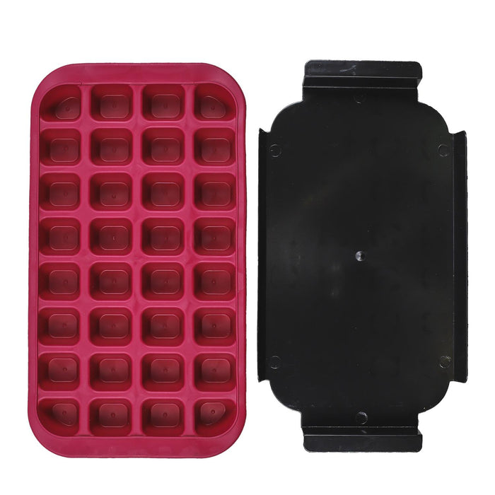 1 piece - 32 SLOT ICE CUBE TRAY + STAND - for color option contact us on 03 46 45 47