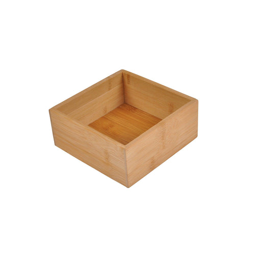 DRAWER ORGANIZER BAMBOO 15x15xH6,5CM