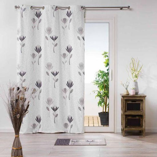 CURTAIN WITH EYELETS 140 x 250 CM PRINTED COTTON MAìNA