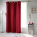 CURTAIN WITH EYELETS 140 x 240 CM PLAIN BLACKOUT OCCULT CARMINE