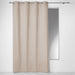 CURTAIN WITH EYELETS 140 x 240 CM PLAIN COTTON PANAMA LINEN