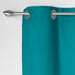 CURTAIN WITH EYELETS 140 x 240 CM PLAIN COTTON PANAMA BLUE