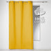 CURTAIN WITH EYELETS 140 x 240 CM PLAIN COTTON PANAMA HONEY