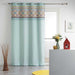 CURTAIN WITH EYELETS 140 x 260 CM PRINTED POLYESTER LUISA MINT