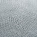 ROUND MAT TASSEL 90 CM PLAIN POLYCOTTON POMPOMPARTY GREY