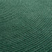 ROUND MAT TASSEL 90 CM PLAIN POLYCOTTON POMPOMPARTY GREEN