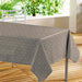 RECTANGLE TABLECLOTH 140 x 240 CM PRINTED PVC MODERNA TAUPE