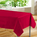 RECTANGLE TABLECLOTH 140 x 240 CM PRINTED PVC DECLINO RED