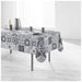 RECTANGLE TABLECLOTH 150 x 240 CM PRINTED POLYESTER PERSANE GREY