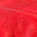 RECTANGLE TABLECLOTH 140 x 300 CM JACQUARD METALLIC THREADING ARTIFICE RED GOLD