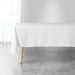 RECTANGLE TABLECLOTH 140x300 JACQUARD METALLIC THREADING ARTIFICE WHITE SILVER