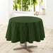 ROUND TABLECLOTH 180 CM PLAIN POLYESTER ESSENTIEL KHAKI