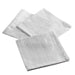 3 TABLE NAPKINS 40 x 40 CM PLAIN COTTON METALLISED YARN ELEGANCIA SILVER