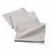 3 TABLE NAPKINS 40 x 40 CM PLAIN COTTON INITIA TAUPE