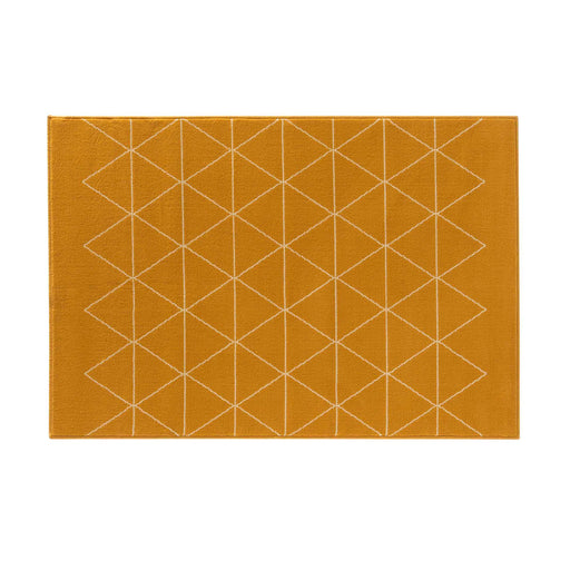 RECTANGULAR MAT 60 x 110 CM WOVEN YVO YELLOW