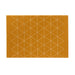 RECTANGULAR MAT 60 x 110 CM WOVEN YVO YELLOW