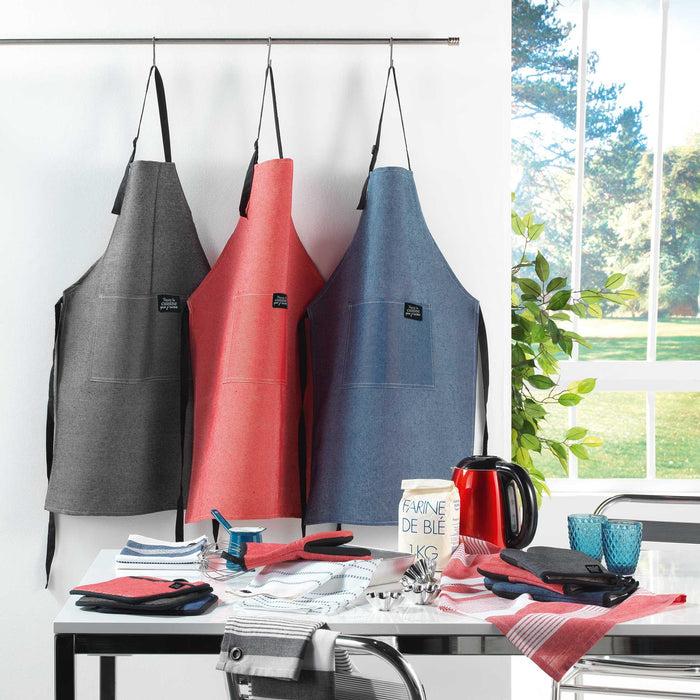 APRON  POCKET 60 x 84 CM PLAIN CHAMBRAY HAROLD RED