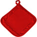 POT HOLDER 19 x 19 CM POLYCOTTON SILICONE CUISTOT RED