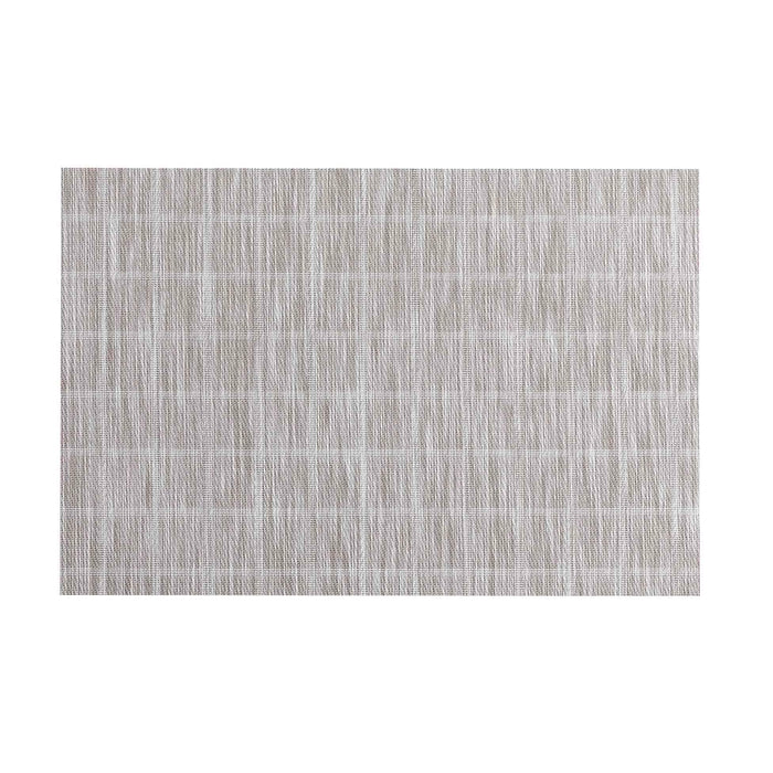 TABLEMAT 30 x 45 CM PVC COUKI TAUPE WHITE