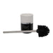 TOILET BRUSH 9.5 x 38 CM PRINTED CERAMIC SKYLINE BLACK